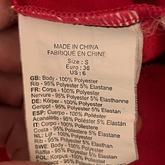 Bench - Women’s Small - Pink and Black Zip-up Hoodie - 100% Polyester - - Picture 15 of 15